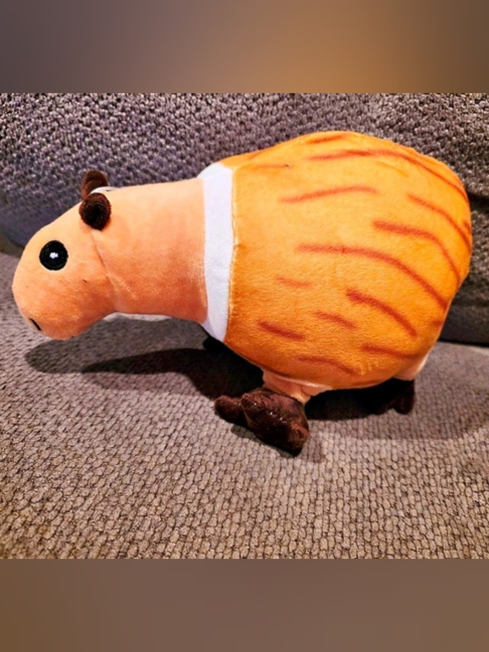 Italian Brainrot Burbaloni Luliloli Large Plush Toy